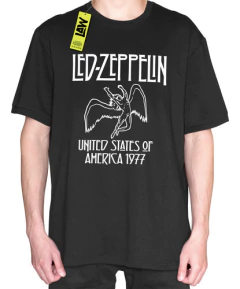 Remera United States Of America 1877 - Led Zeppelin - Unisex en internet