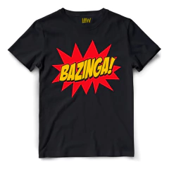 Remera Bazinga! - The Big Bang Theory - 100% Algod?n Calidad - comprar online
