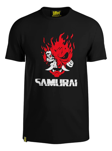 Remera Samurai - Cyberpunk 2077 - 100% Algod?n Calidad