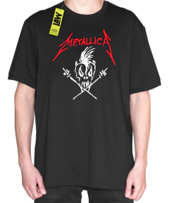 Remera Serpiente - Metallica - Rock - 100% Algod?n - Unisex - tienda online