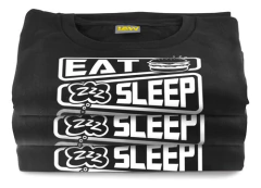 Remera Comer, Dormir Y Jugar. Repetir - 100% Algodon Unisex - comprar online