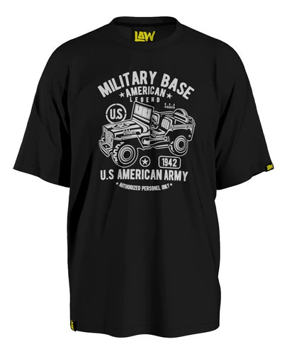 Remera Military Base - American Legend - Jeep Army - Unisex
