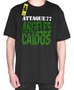 Remera Angeles Caidos - Attaque 77 - Rock Argentino - Unisex en internet