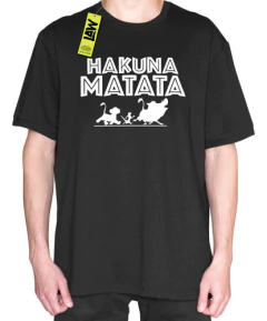 Remera Hakuna Matata - El Rey Leon - Tim?n Y Pumba - Unisex