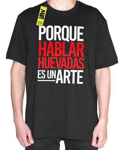 Remera Hablando Huevadas - Youtuber Jorge - Ricardo - Unisex