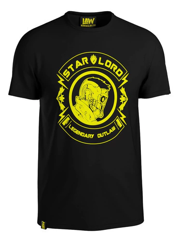 Remera Star Lord Legendary Outlaw - Guardianes De La Galaxia