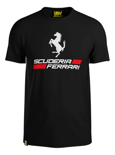 Remera Scuderia Ferrari - Autos - 100% Algod?n - Unisex