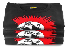 Remera Punk's Not Dead - The Exploited - Algod?n - Unisex V1 - Remeras Law - Tienda de Remeras