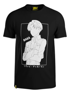 Remera Baka - Levi Ackerman - Shingeki No Kyojin