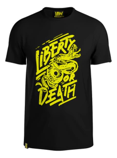 Remera Liberty Of Death - Javier Milei - Libertario Liberal