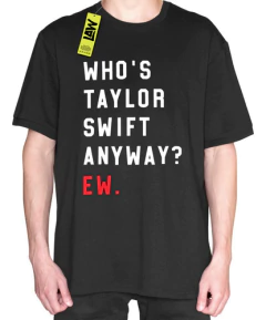 Remera Not A Long Going On At The Moment - Taylor Swift - tienda online