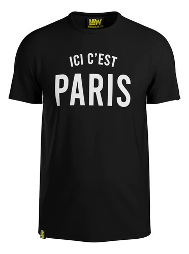 Remera Messi En Paris - Ici C'est Paris- 100% Algod?n Unisex