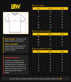 Remera Law Nasa Algod?n Estampada Hombre Corta - Remeras Law - Tienda de Remeras