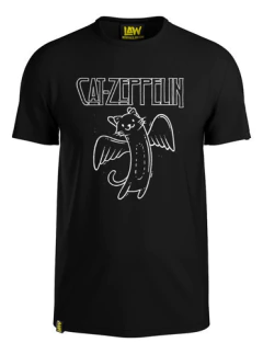 Remera Cat-zeppelin - Led Zeppelin - 100% Algodon - Unisex