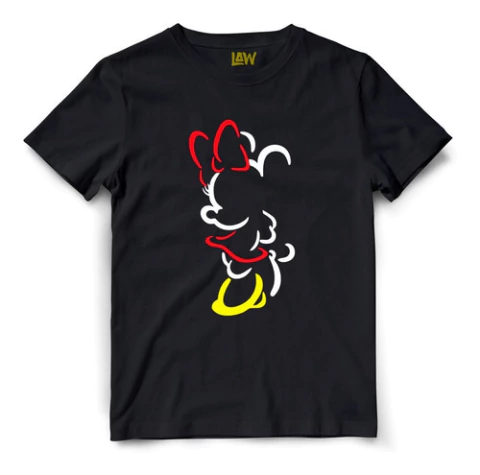Remera Minnie Mouse - Rat?n - Walt Disney - 100% Algodon