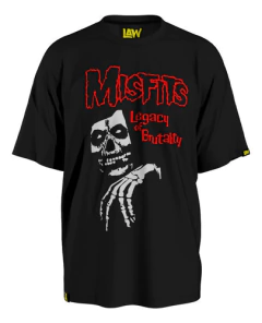 Remera Legacy Of Brutality - Misfits - Horror Punk - Unisex