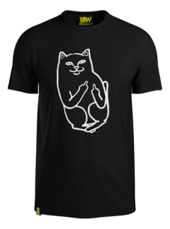 Remera Gato Troll Dedo - Luisito Comunica - 100% Algod?n