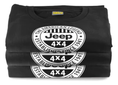 Remera Jeep - 4x4 The American Legend 1941 - Unisex - Remeras Law - Tienda de Remeras