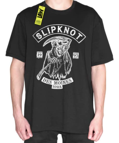 Remera Des Moines Iowa - Slipknot - Metal Heavy - Unisex en internet