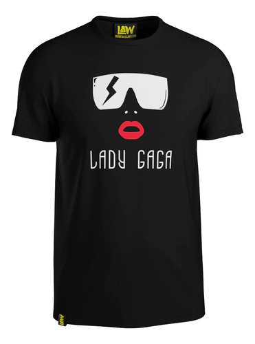 Remera Lady Gaga - 100% Algod?n - Unisex V2