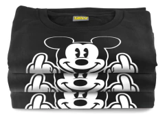 Remera Mickey Fuck You - Disney - Mickey Mouse - Unisex #2 - comprar online