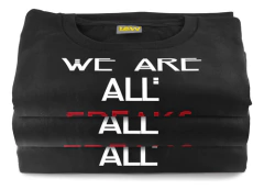 Remera We Are All Freaks - American Horror Story - Unisex - tienda online