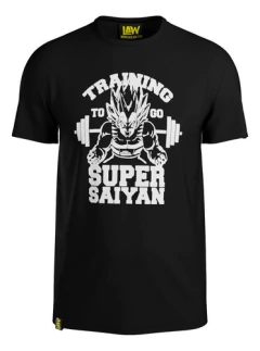 Remera Vegeta - Training To Go Super Saiyan - 100% Algod?n