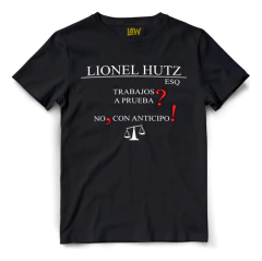 Remera Trabajos A Prueba - Lionel Hutz - Los Simpsons Unisex - comprar online