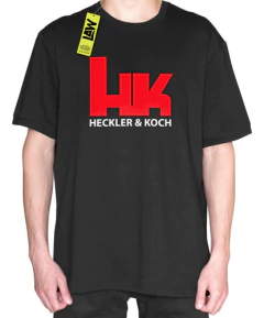 Remera Heckler And Koch - Empresa Alemana De Armas - Unisex