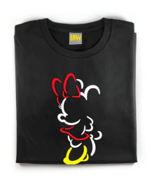 Remera Minnie Mouse - Rat?n - Walt Disney - 100% Algodon - Remeras Law - Tienda de Remeras