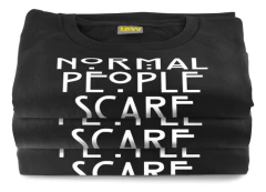 Remera Normal People Scare Me - La Gente Normal Me Asusta - comprar online