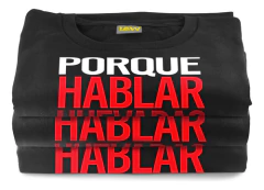 Remera Hablando Huevadas - Youtuber Jorge - Ricardo - Unisex - Remeras Law - Tienda de Remeras