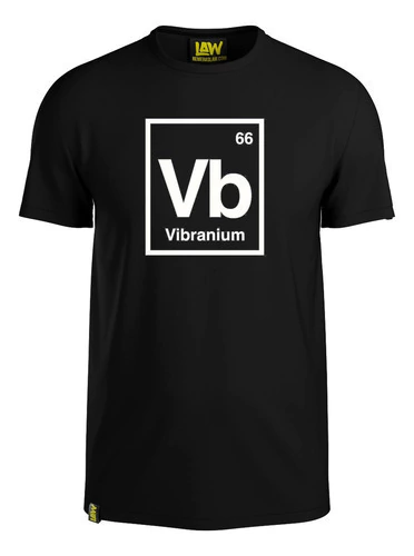 Remera Vibranium - 100% Algodon - Unisex