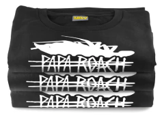 Remera Papa Roach - Rock Y Nu Metal - 100% Algod?n Unisex V1 - Remeras Law - Tienda de Remeras