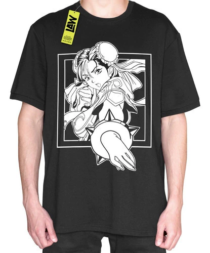 Remera Chun-li - Street Fighter 2 - Capcom - Sega - Unisex