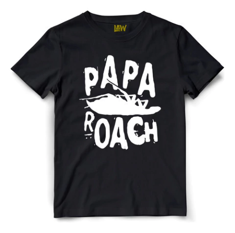Remera Papa Roach - Rock Y Nu Metal - 100% Algod?n - Unisex