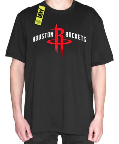 Remera Houston Rockets - B?squet - Nba - 100% Algodon Unisex - Remeras Law - Tienda de Remeras