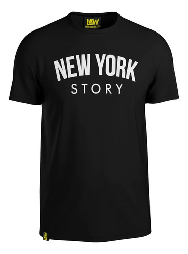 Remera New York Story - Usa - 100% Algod?n - Unisex