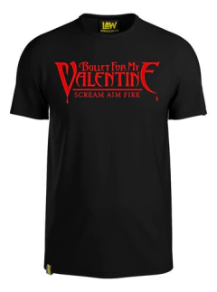 Remera Scream Aim Fire - Bullet For My Valentine