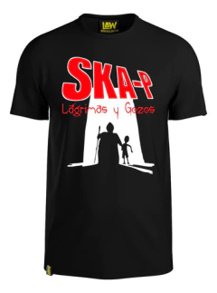 Remera L?grimas Y Gozos - Ska-p - 100% Algodon - Unisex
