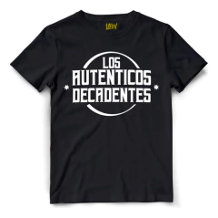 Remera Los Aut?nticos Decadentes - Banda De Rock - Unisex V1