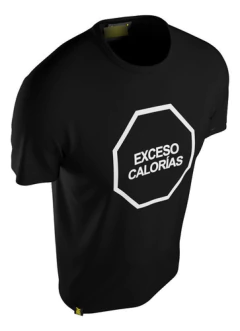 Remera Exceso Calor?as - Etiquetado Frontal - Unisex - comprar online