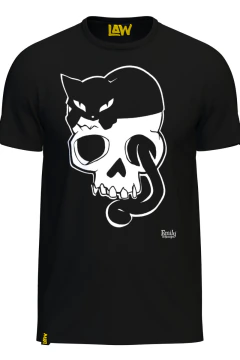 Emily the Strange - Gato y calavera - 6323