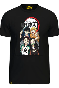 Tanjiro, Zenitsu, Inosuke y Nezuko - Kimetsu no 1256