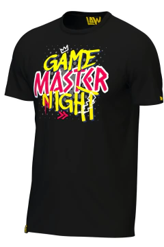 Game Master Night - Diseño tipográfico gamer - 3415 en internet