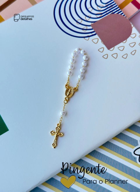 PINGENTE TERÇO | DOURADO