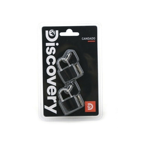Candado Discovery con Llave Negro
