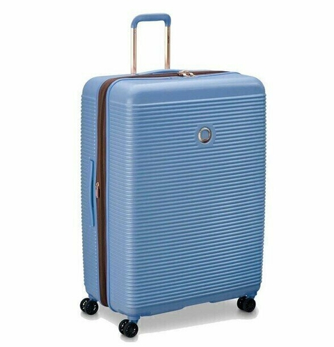 Valija Delsey Freestyle Expandible - Grande 82cm Bleu Ciel/Sky Blue - comprar online