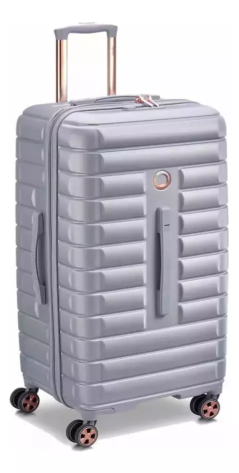 Valija DELSEY Trunk Shadow 5.0 Expandible Mediana 74 cm Platinum - comprar online