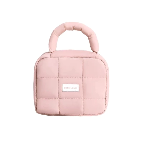 Neceser Puffer Rosa - comprar online